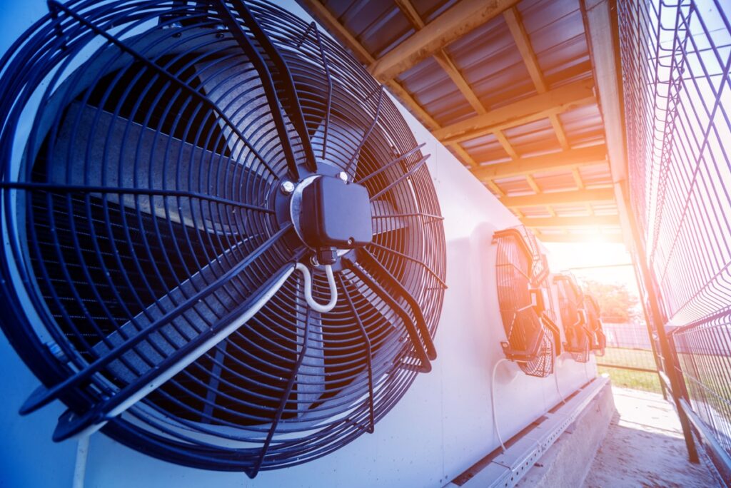 HVAC supplies from J&B Supply showroom in Arkansas.